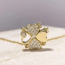 Love Heart Magnetic Pendant Chain Necklace