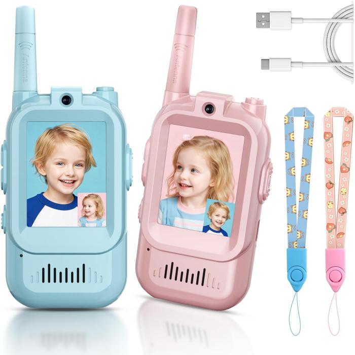 Video Walkie Talkies for Kids(2 pcs)