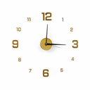 3D DIY Frameless Wall Clock