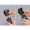 Kemei KM-6330 3-in-1 Rechargeable Hair Trimmer, Electric Shaver & Nose Clipper Grooming Kit For Men – Universal Voltage, 60 Min Runtime