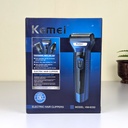 Kemei KM-6330 3-in-1 Rechargeable Hair Trimmer, Electric Shaver & Nose Clipper Grooming Kit For Men – Universal Voltage, 60 Min Runtime