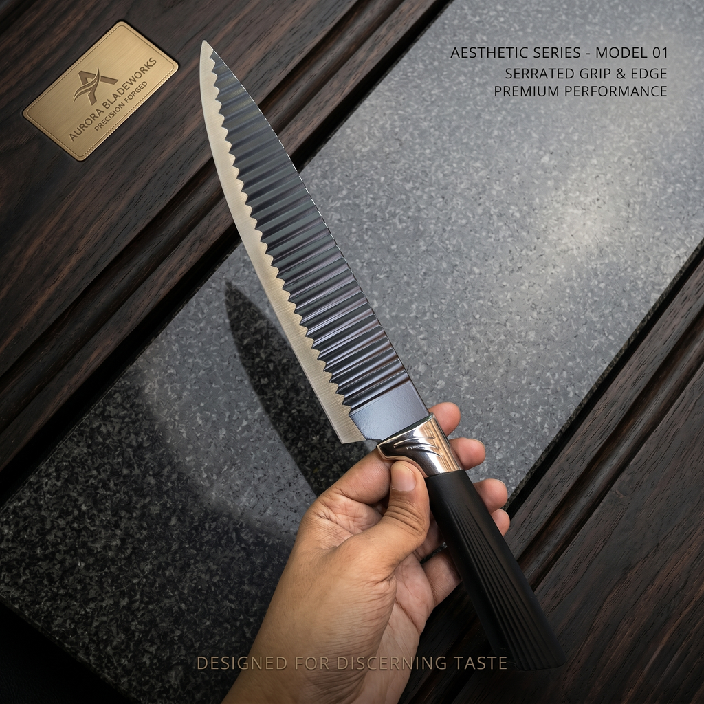 KUNSION Ultra-Sharp Multi-Purpose Chef Knife