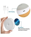 Wireless Motion Sensor Led Wall Night Light With Usb Charging Stick Lamp