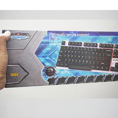 RGB Gaming Keyboard With Bangla Layout. D701-D702 Backlit Gaming Keyboard