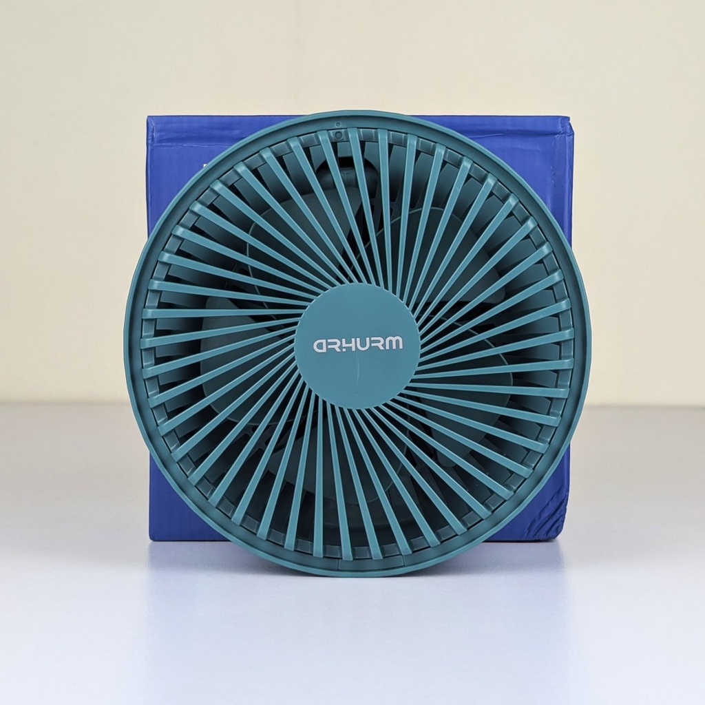 Rechargeable 5-inches Folding fan HCZ21 Green colour