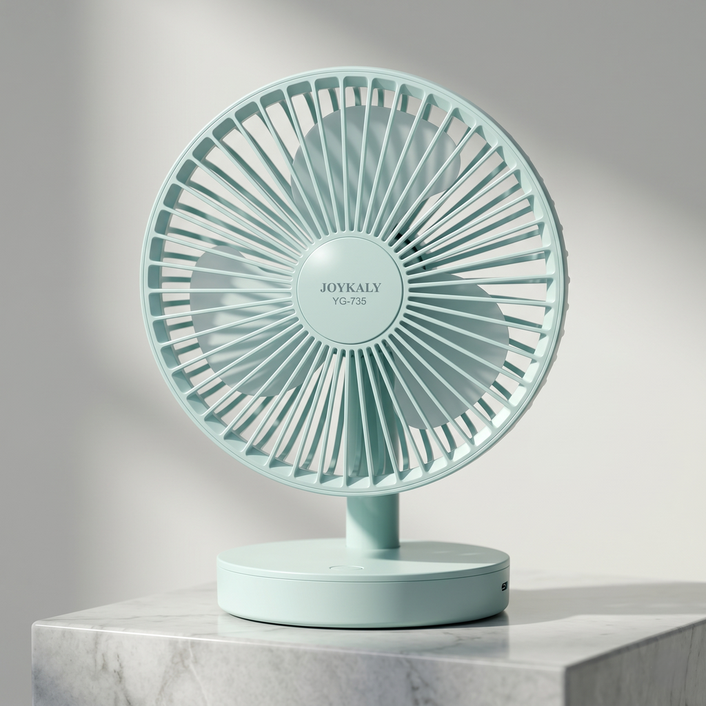 Joykaly YG-735 Rechargeable Multiple Modes Portable Desk / Table Fan