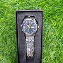 BINBOND 2521 Luxury Brand Luminous Quartz Watch For Men (Black Dial)