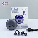 Q71 Wireless Earbuds With Digital Display Ear clip