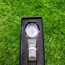 POEDAGAR 930 Men's New Luxury Luminous Date Week Stainless Steel Quartz Watch For Men (Butterfly Lock)