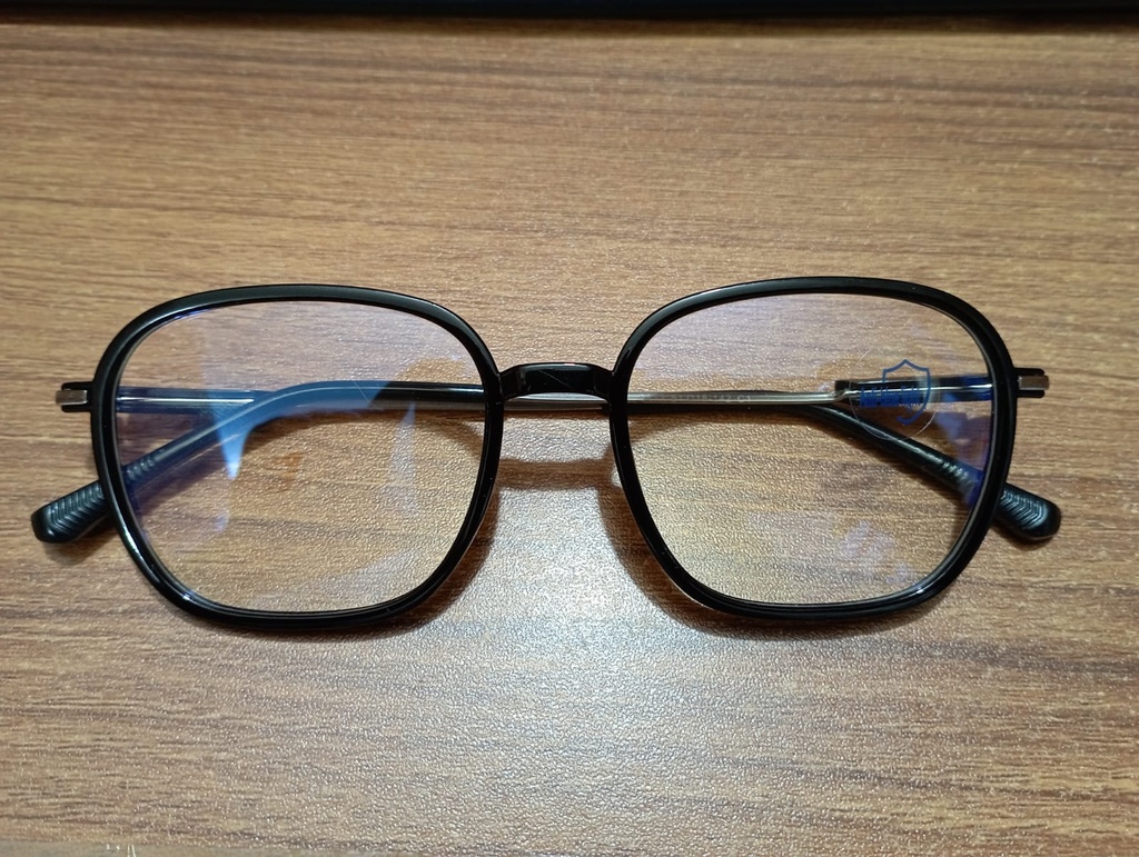 Full Rim Square Blue Cut Computer Glass For Men & Women  (53 mm)
