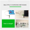 [Original] USB Type-C Fast Charging Rechargeable Battery AA  1.5V (4 piece Battery)