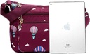 Korean sports travel shoulder bag (purple)