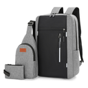 3 Pics Bag Combo Pack (Ash)
