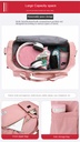 Fashionable Large Capacity Travel & Gym Bag - Pink