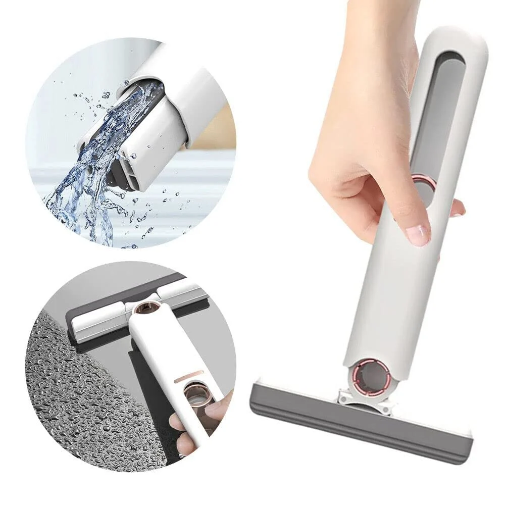 Mini Mop Powerful Squeeze  Folding Home Cleaning Mops