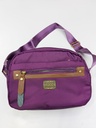 Nylon Fashion Cross-body Bag Lightweight Portable Shoulder Bag (purple)