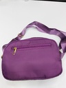 Nylon Fashion Cross-body Bag Lightweight Portable Shoulder Bag (purple)