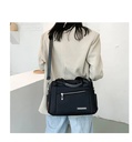 Luxury Bag Waterproof Nylon Shoulder Ladies Travel Crossbody (Black )