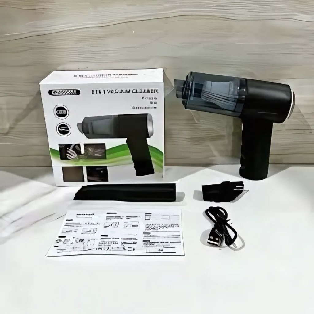 2 in 1 wireless portable and rechargeable mini vacuum cleaner