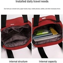Fashion Shopping Bag (maroon)