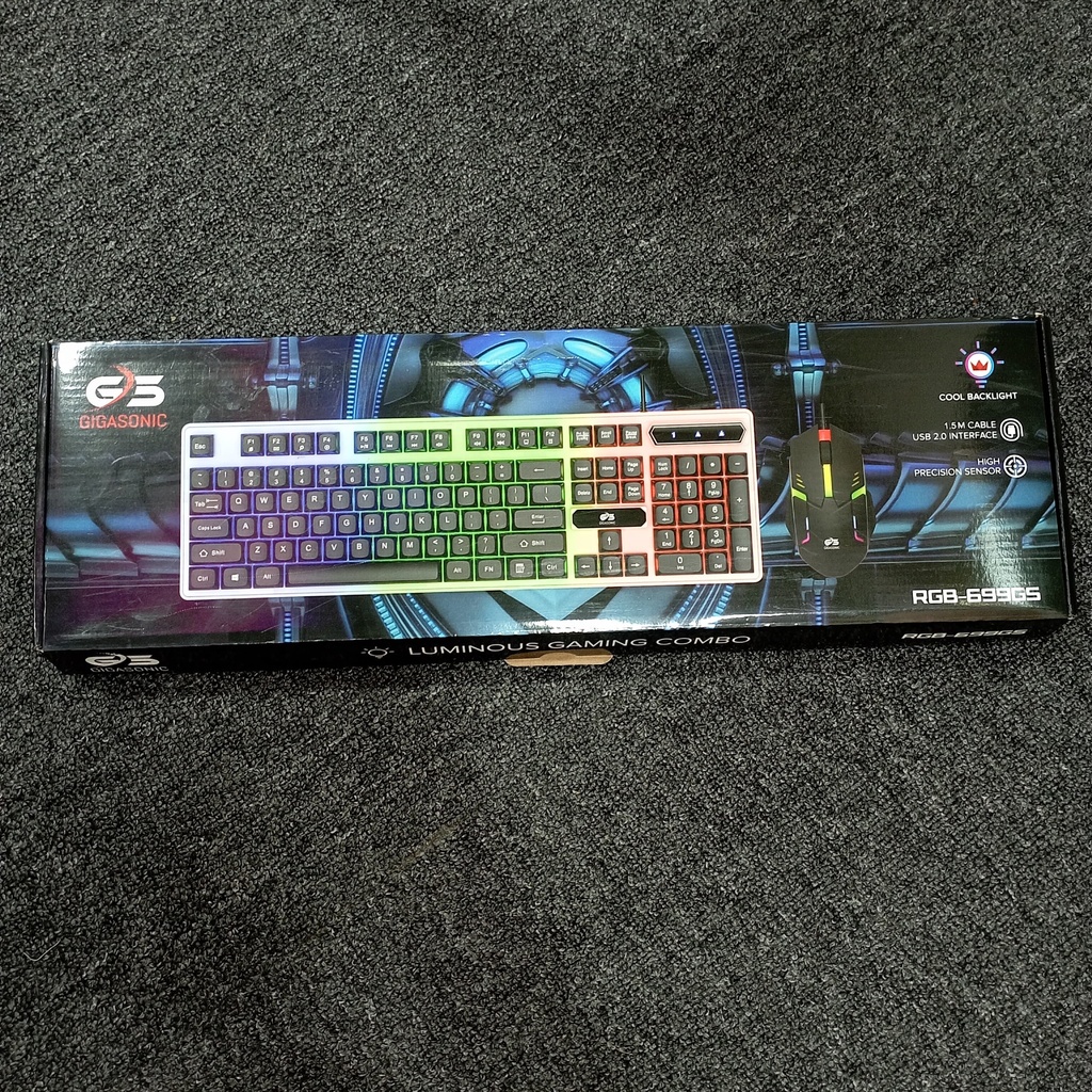 RGBB 699GS RGB  usb Keyboard Mouse