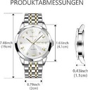 Butter Fly Lock OLEVS 9931G New Exclusive Design Quartz Watch for Men Silver