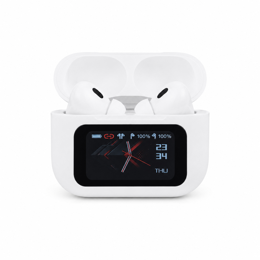A9 Pro App Supported ANC/ENC Display Touch Control Earbuds