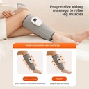 Leg Massager for Circulation and Pain Relief, Calf Air Compression Massager with Heat