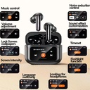 Awei T56 ANC Earbuds with LED Touch Display