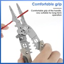 uosen multi-functional electrical special wire stripper wire stripper wire cutter wire cutter wire stripping leather wire stripper