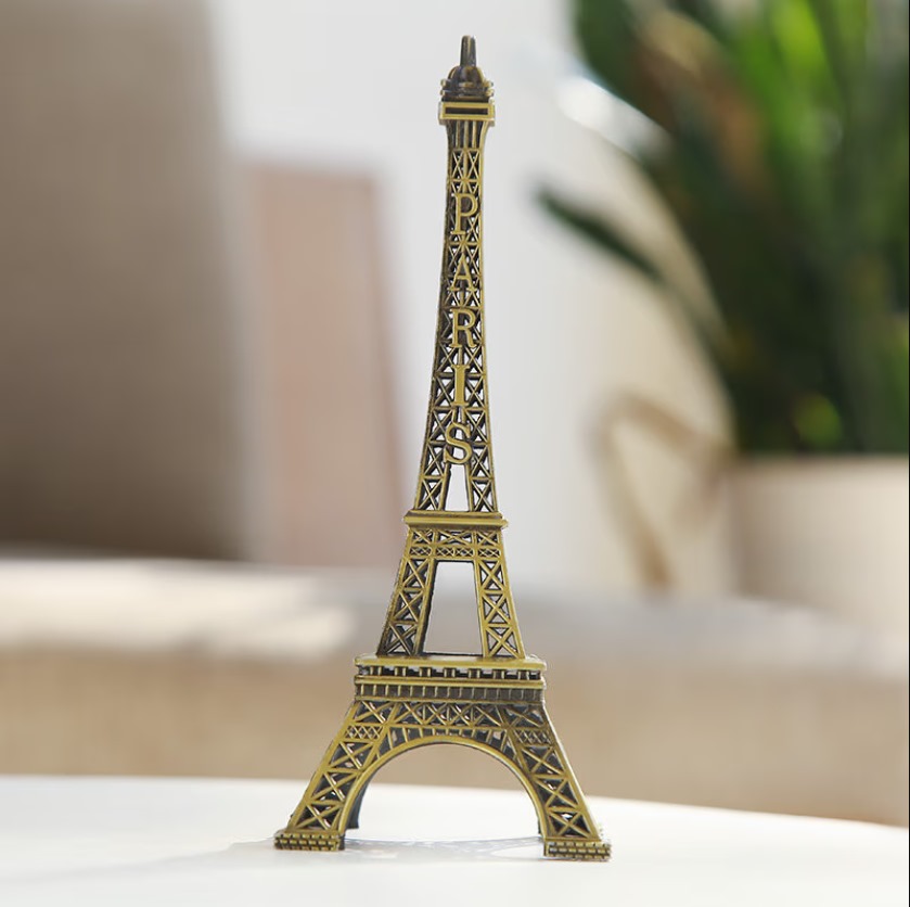 Eiffel Tower Metal Showpiece Decoration Gift