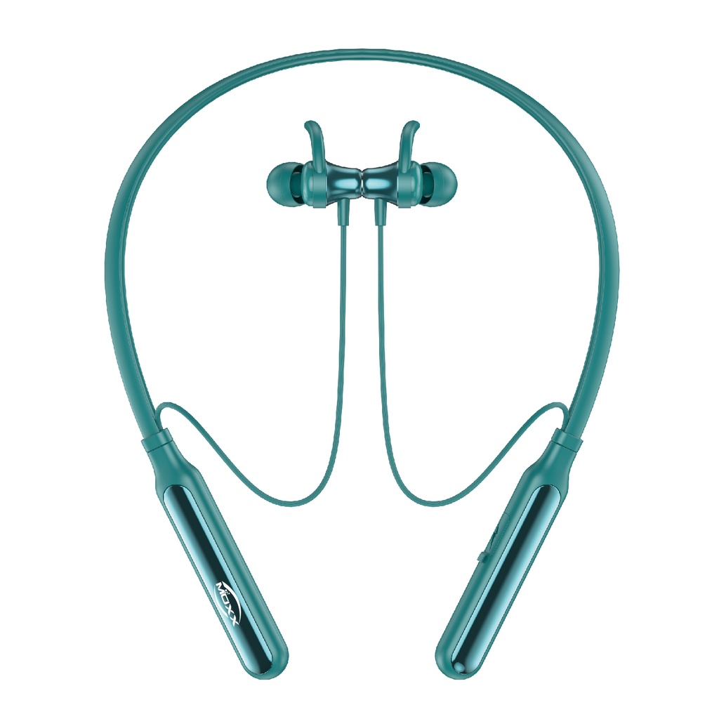 MOXX BN-50 WIRELESS NECKBAND HEADPHONE | TWO CHANNEL POWERFUL STEREO SOUND |
