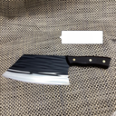 Premium Black Hammered Finish Kitchen Cleaver (Knife)