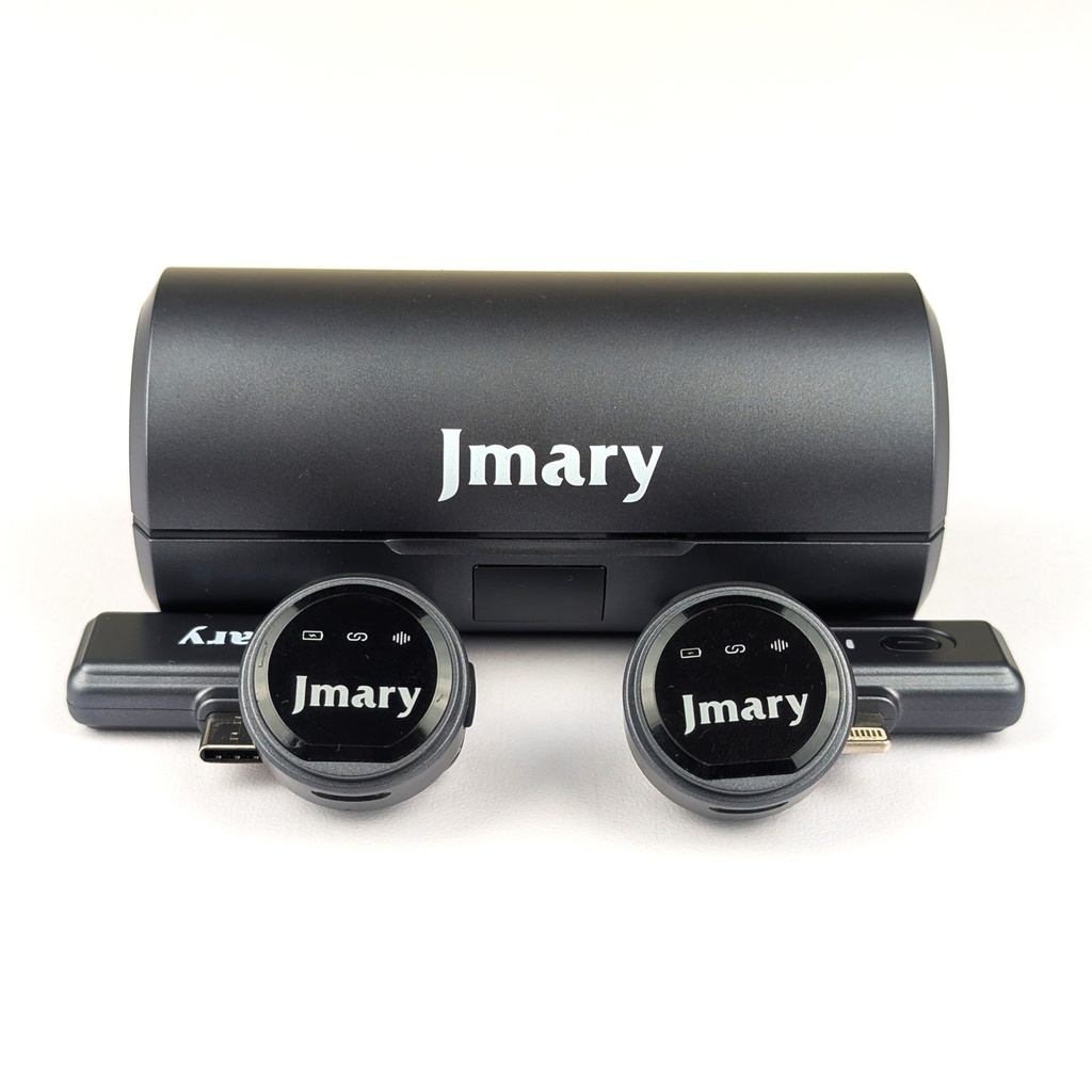 Jmary MW-19 Noise Cancellation Dual Wireless Microphone