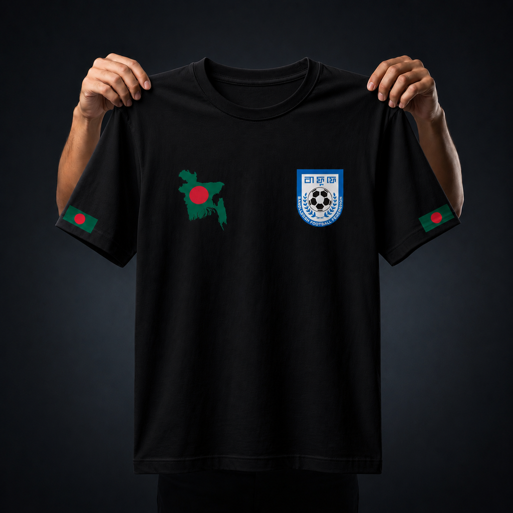 Bangladesh Football Edition Premium Drop-Shoulder