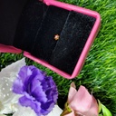 Traditional Gold Seven Stone Mossanite  Nose Pin -7 Mm (With gift box)