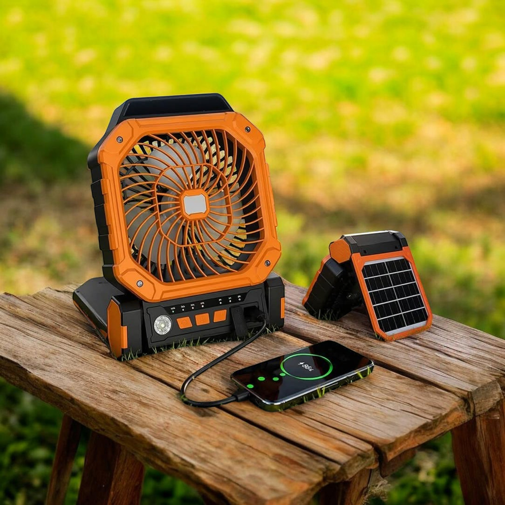 X16 Solar outdoor fan