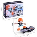 Sliding Plate -Electronic Stunt Skateboard Boy with Music & Light Effect (Multicolor)