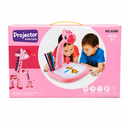 Little Hands Drawing Projector Table for Kids | Trace & Draw Educational Art Toy with Light | Safe ABS Doodle Board for Toddlers, Boys & Girls