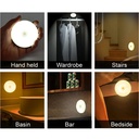 Wireless Motion Sensor Led Wall Night Light With Usb Charging Stick Lamp