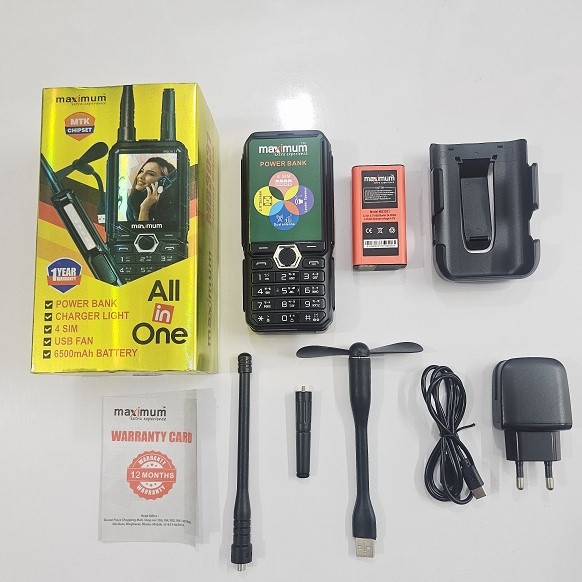 Maximum MB3031 Mobile Four Sim Dual Antina 6500mAh Battery