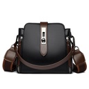 High-quality Messenger Bags For Women Luxury Crossbody Shoulder Bags Female(Black)