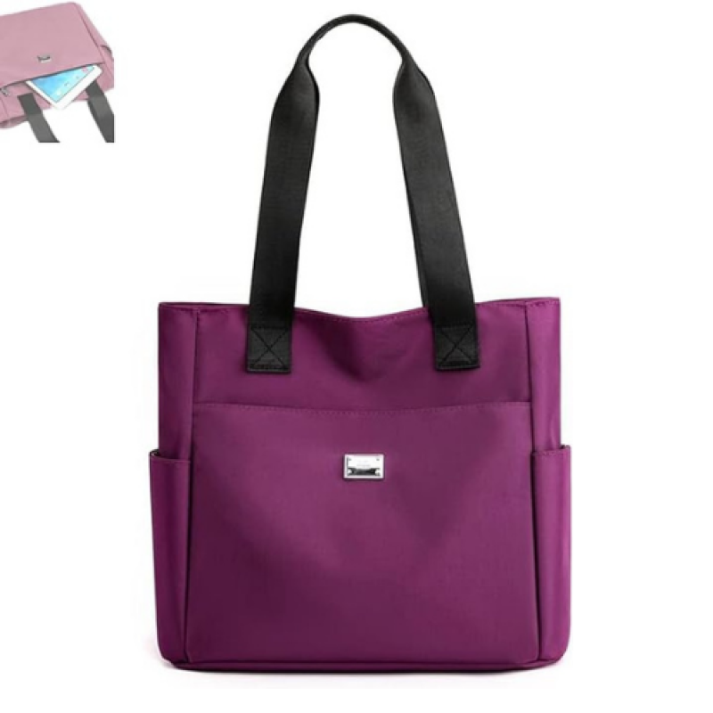 [7273] Fashion Shopping Bag (Purple)