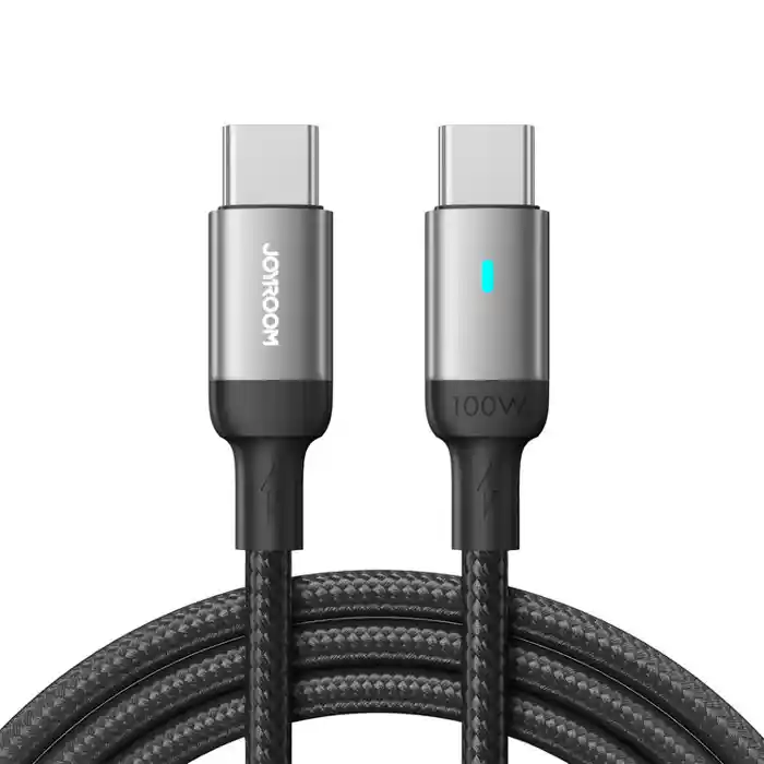 [9428] Joyroom S-CC100A10 100W Nylon Type-C To Type-C Cable 1M