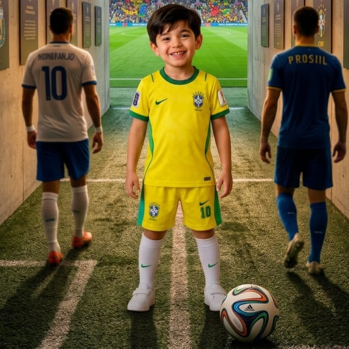 [3051] Premium Jersey Set (Brazil)