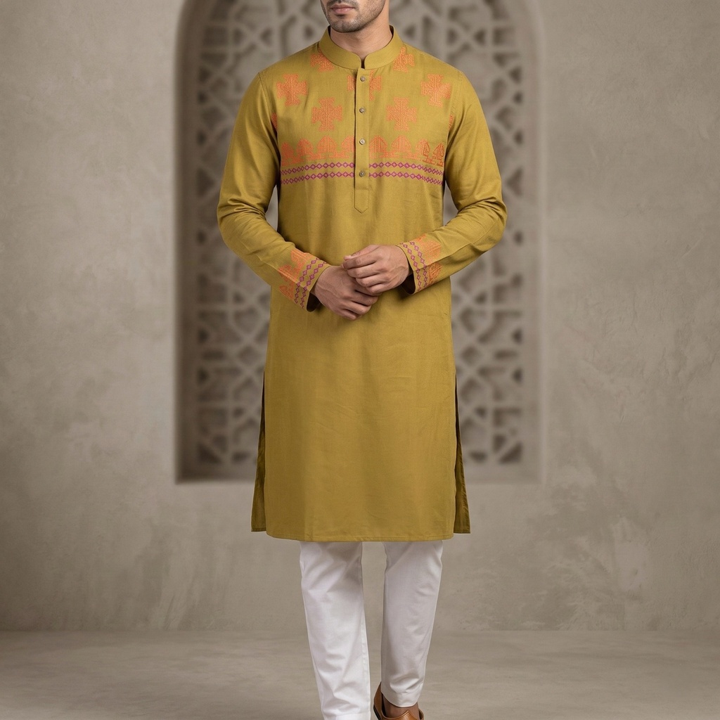 [3787] Stylish Premium Quality Panjabi