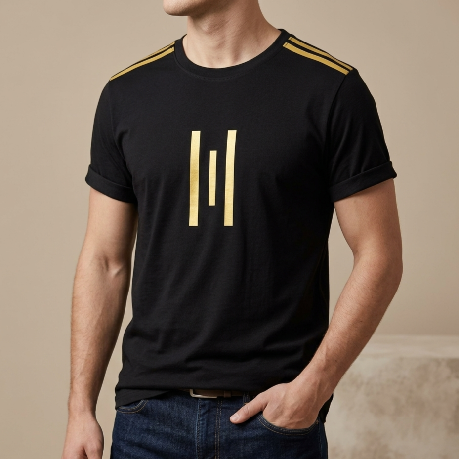 [4116] Men's Half Sleeve T-Shirt
