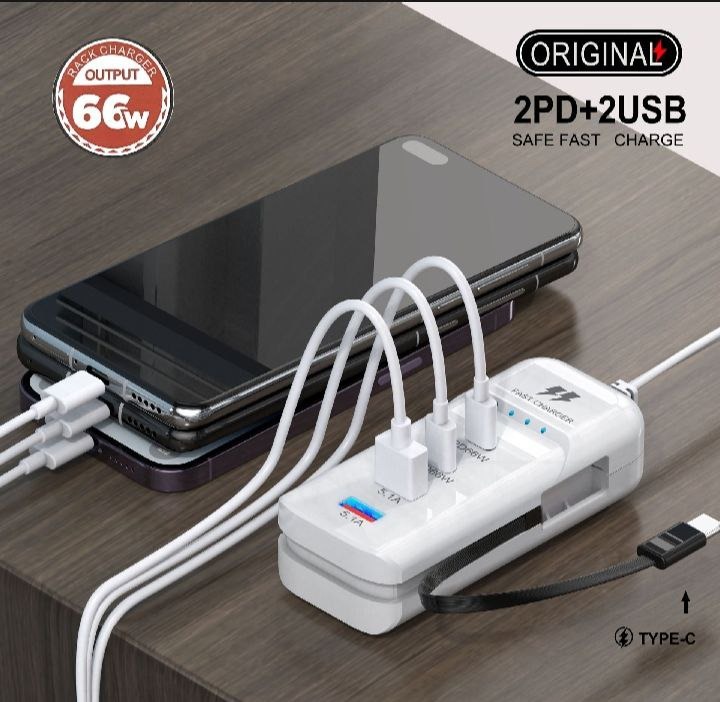[3142] 5 in 1 Rack Charger 66W