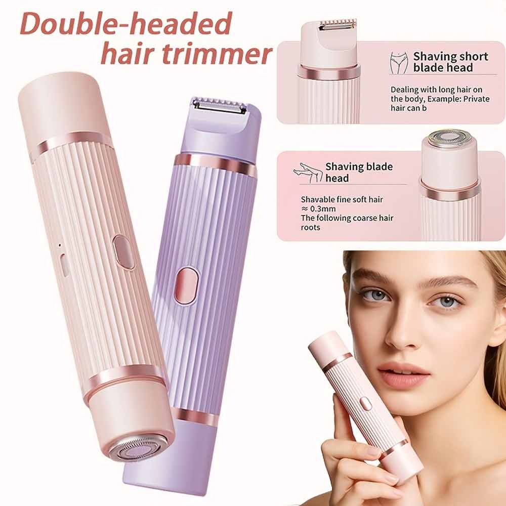 [3186] 2 in 1 Multifunctional Women's Electric Trimmer & Shaver
