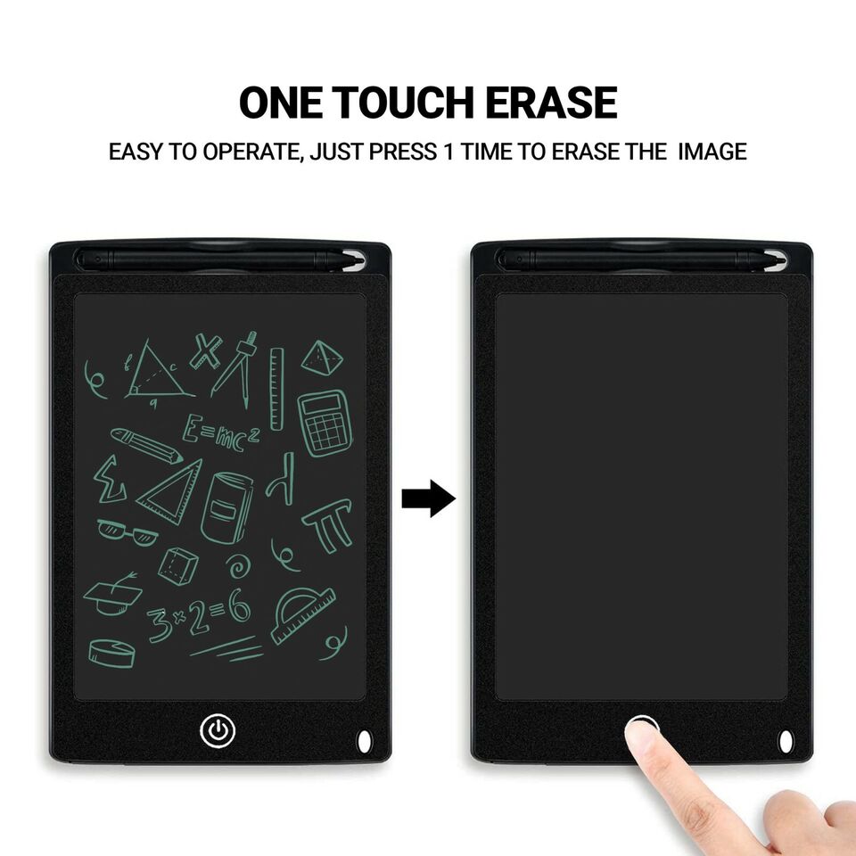 [3258] 12" LCD Writing Digital Tablet Drawing Pad, Erasable